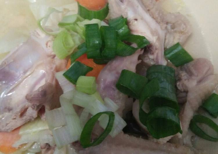 Sop ayam (penyembuh bapil)