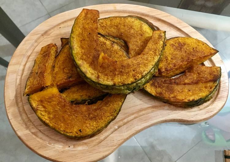 Zucca alla paprika al forno