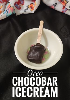 A picture of Oreo Chocobar Ice cream.