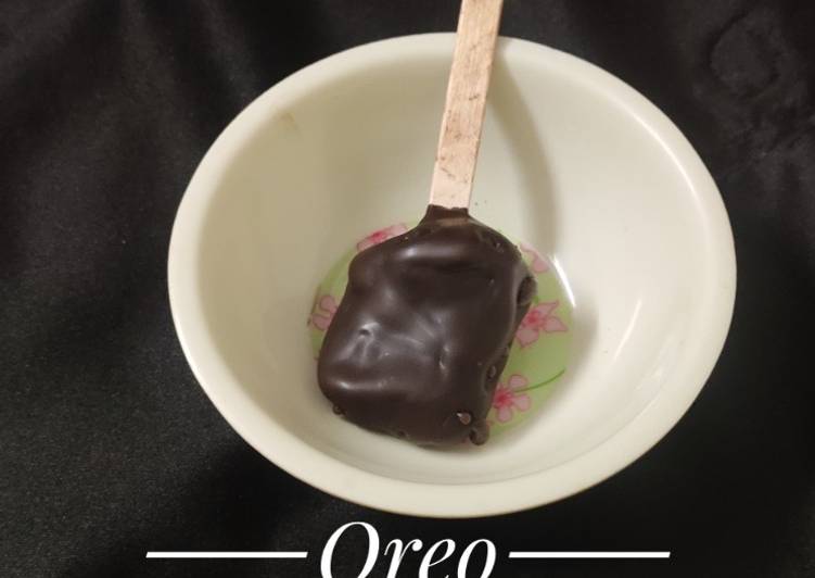 How to Prepare Speedy Oreo Chocobar Ice cream