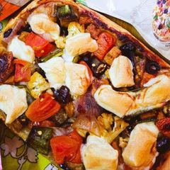 A picture of Reverse Puff Pastry Pizza.