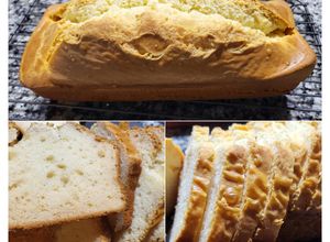 Una foto de Pan sin levadura sin gluten y sin amasar❤️