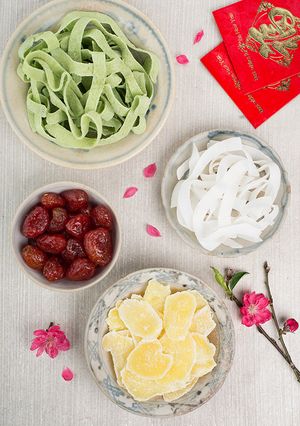 Hình của món Mứt Dừa.