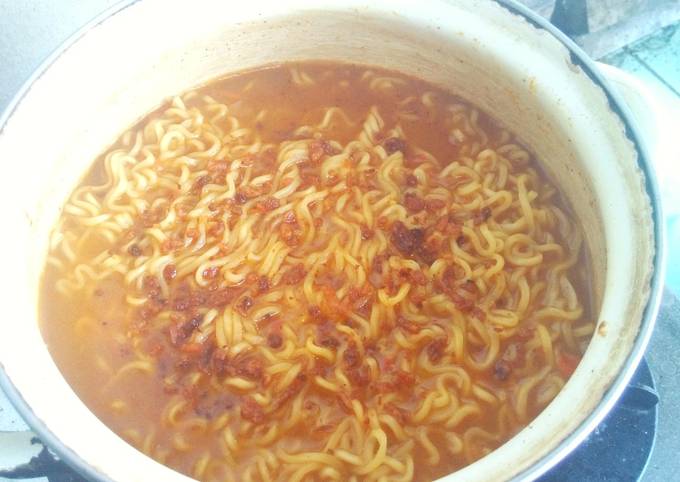 Resep Mie Instan Kuah Pedas Oleh Dapur Fany Cookpad