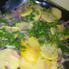 A picture of Sauteed potatoes.