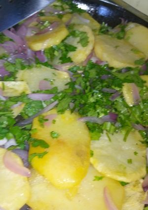 A picture of Sauteed potatoes.