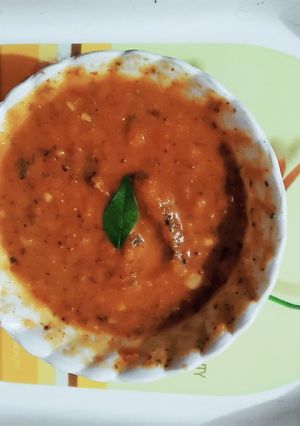 A picture of Tomato sauce.