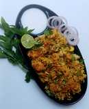 Hyderabadi Prawns Biryani