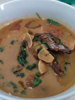 Foto resep Tongkol kemangi kuah santan