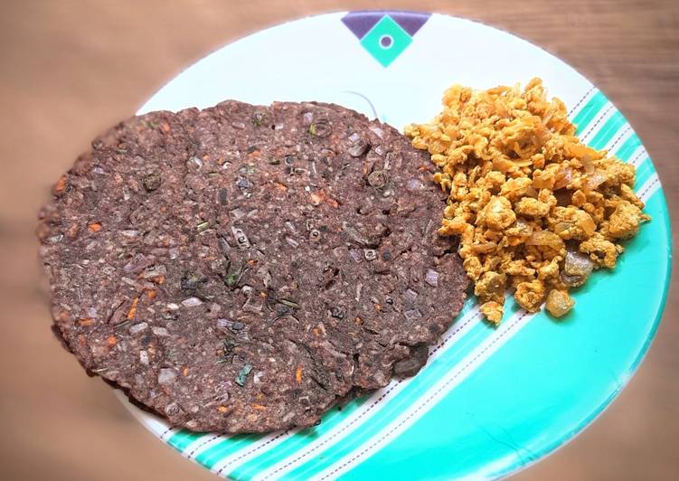 Easiest Way to Make Ultimate Ragi rotti with egg burji