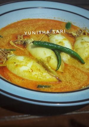 Foto resep Gulai Cumi Isi Tahu