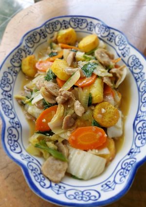 Foto resep Sapo Tahu Ayam