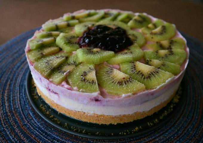 Resep: Blueberry Cheesecake Kekinian