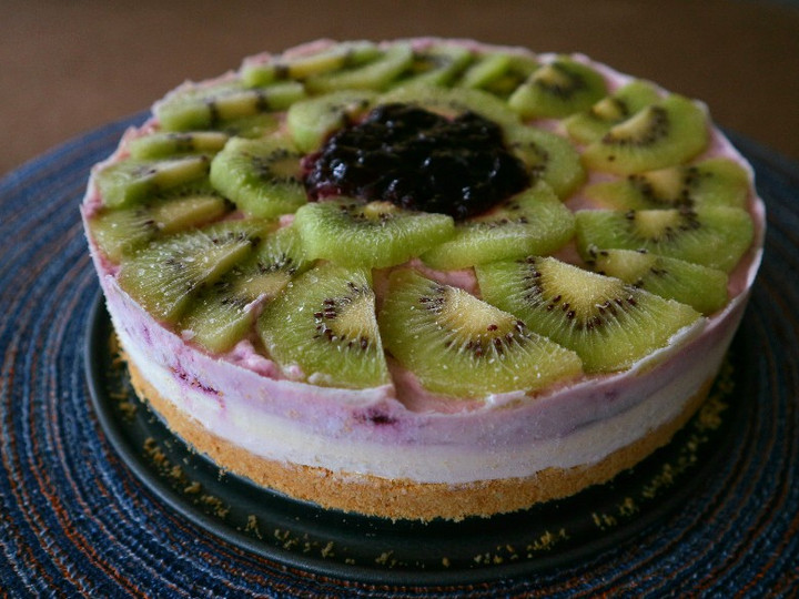 Resep: Blueberry Cheesecake Kekinian