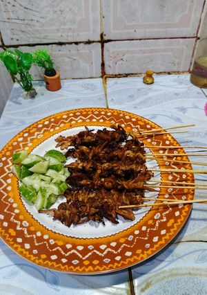 Foto resep Sate jamur