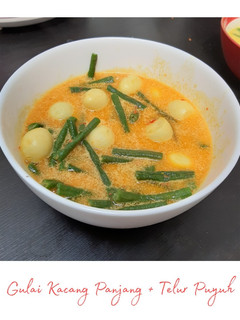 Foto resep Gulai kacang panjang telur puyuh