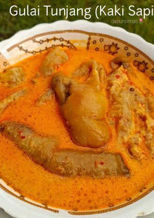 Foto resep Gulai Tunjang (Kaki Sapi) ala Warung Padang
