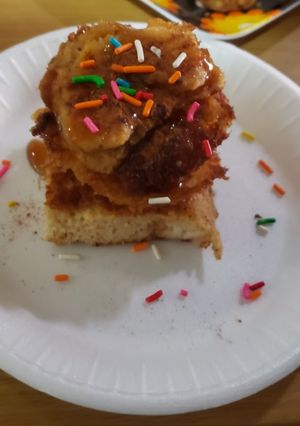 Una foto de Hotcackes de manzana