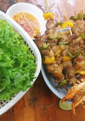 Hình của món Thịt xiên nướng.