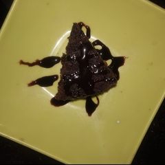 Chocolate brownie A picture of Chocolate brownie.