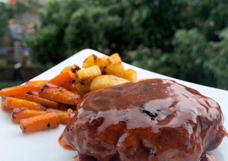 Bagaimana Menyiapkan Hambaagu (japanese hamburg steak) Halal, Sempurna