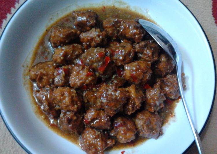 Bola-bola Tempe (with Shrimp Paste)
