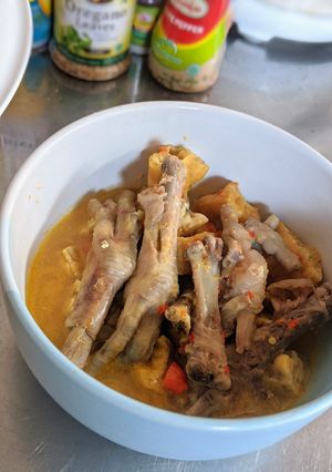 Foto resep Lodeh Ceker Pedas