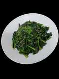 Tumis Spinach (Bayam Jepang)