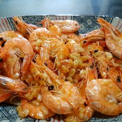 A picture of Garlic Buttered Shrimp.
