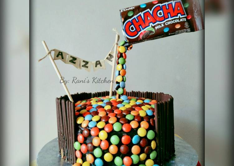 Langkah Mudah untuk Membuat Cha cha anti gravity cake yang Lezat