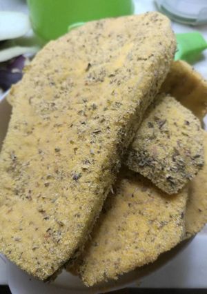 Una foto de Milanesas de Berenjenas (apto celíacos)