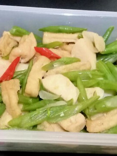 Foto resep Tumis Buncis Tahu Putih dengan Bakso Ikan