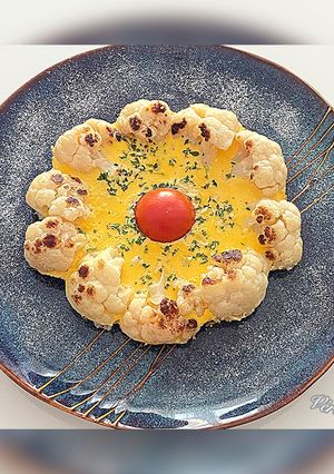 Une photo de Omelette au chou-fleur