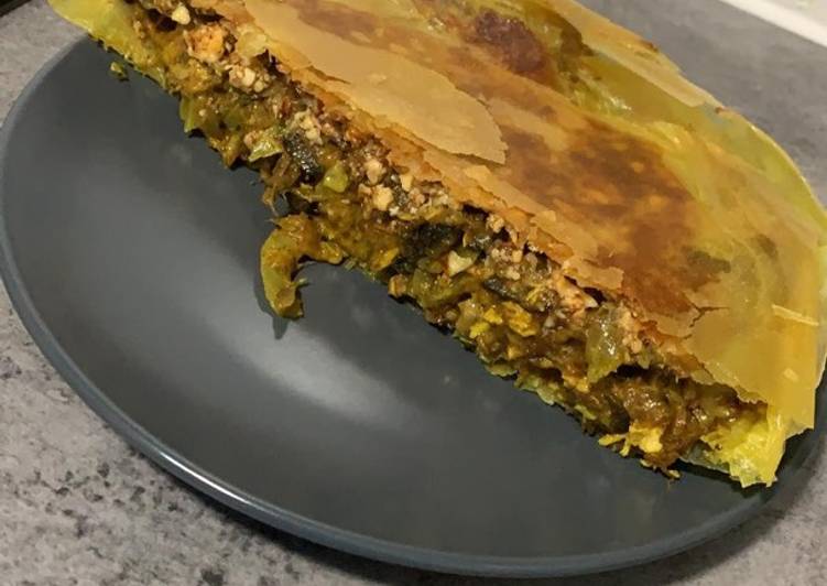 Recette Des Pastilla poulet courgettes et cumin