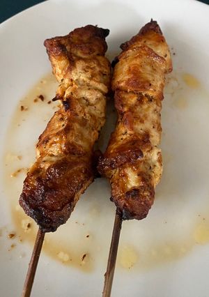 Una foto de Brochetas Lemon Pepper
