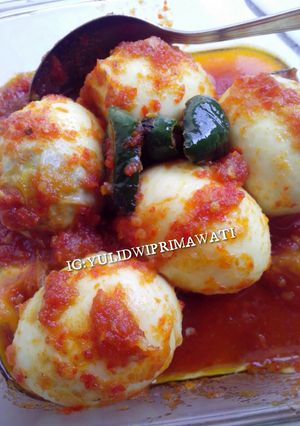 Foto resep Telur balado ala mama sulthan