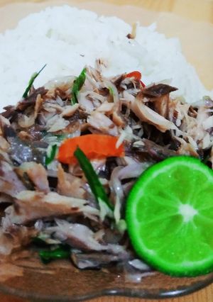 Foto resep Tongkol suwir sambal matah