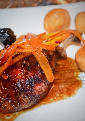 Une photo de Le canard à l'orange, la recette de Manou