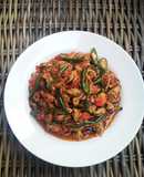 Oseng oseng/sambal kerang kupas mudah dan terenak