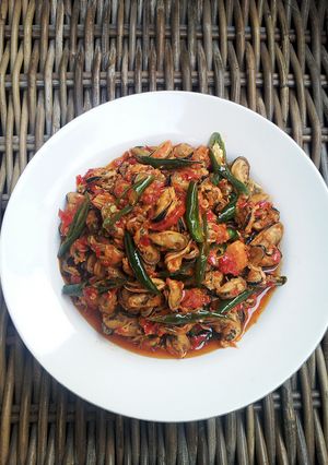 Foto resep Oseng oseng/sambal kerang kupas mudah dan terenak