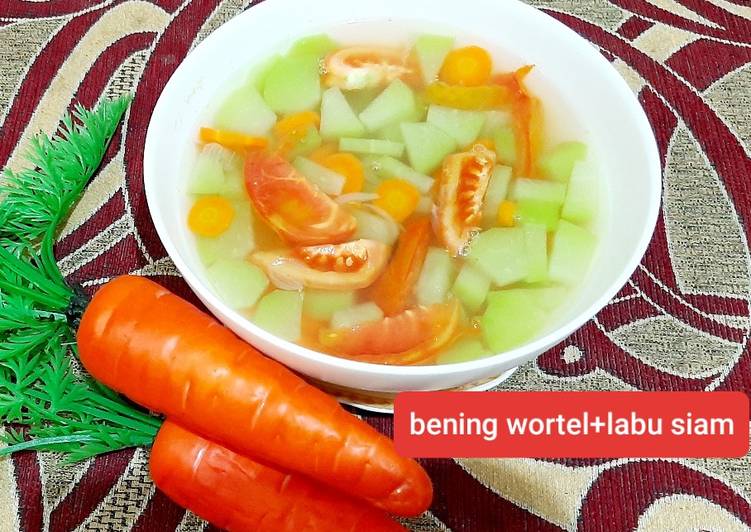 Bening wortel+labu siam