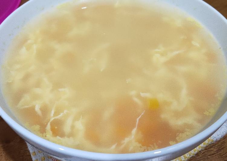 Sup jagung telur
