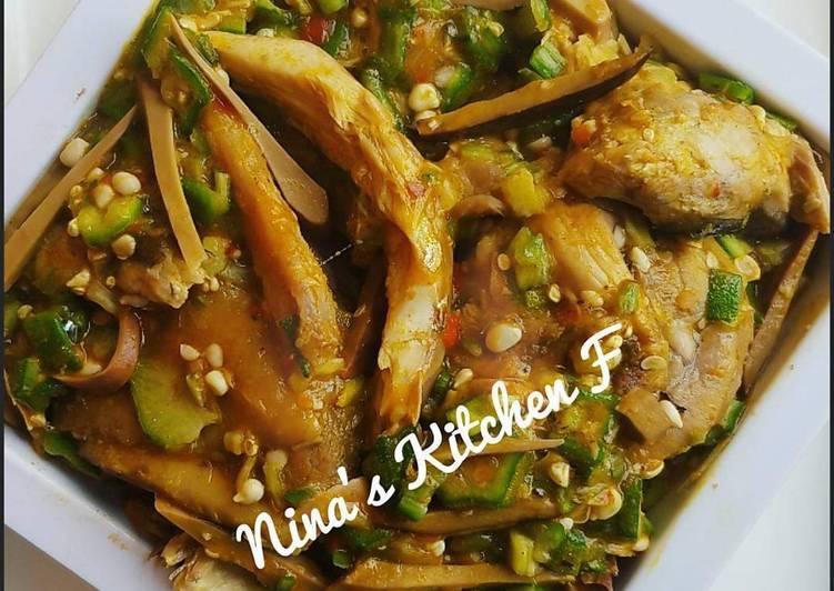 Steps to Prepare Quick Okro soup