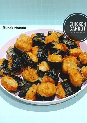 Foto resep Chicken Carrot Seaweed Rolls