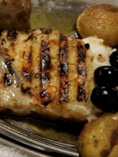 Foto de Bacalhau grelhado com Batatas