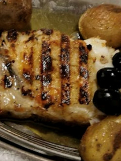 Foto de Bacalhau grelhado com Batatas