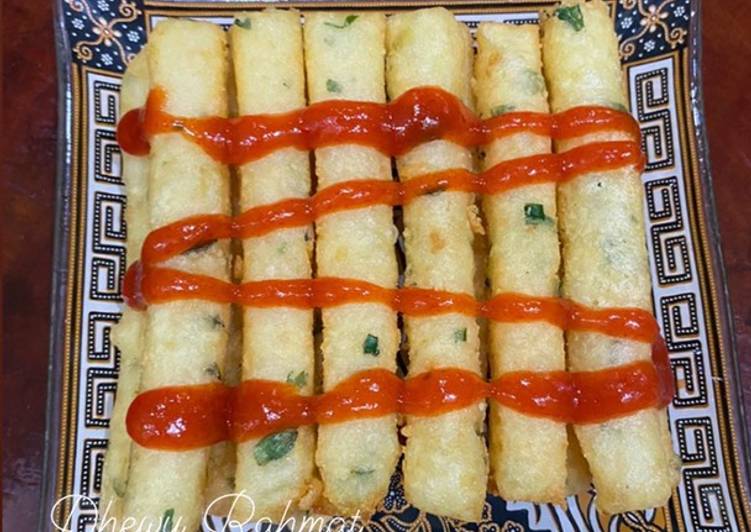 Resep Potato Cheese Stick (Re-cook Yackikuka) yang Menggugah Selera