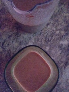 Una foto de Licuado de Banana con Helado