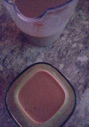 Una foto de Licuado de Banana con Helado