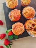 Strawberry Muffins gluten free